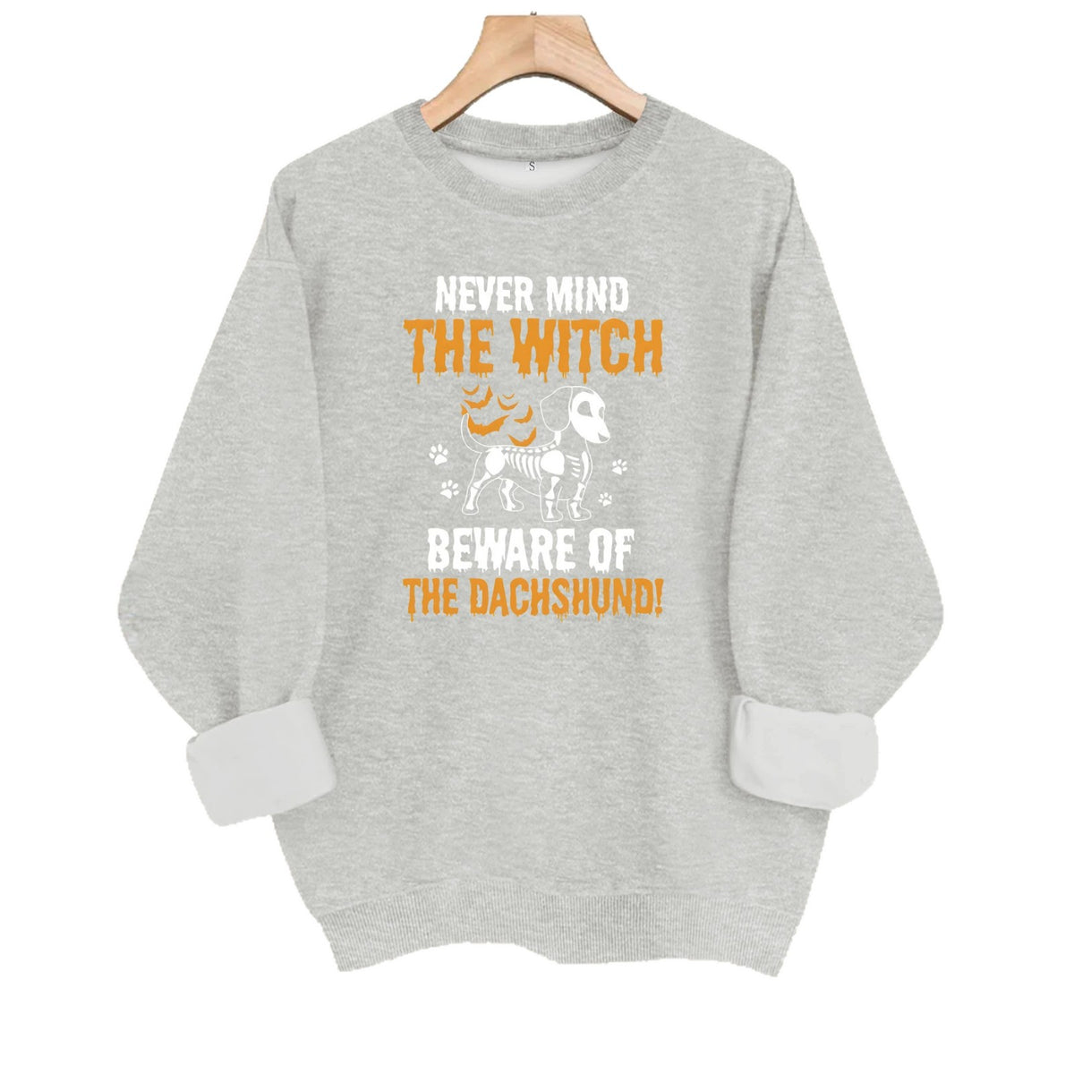 Round neck fleece hoodie