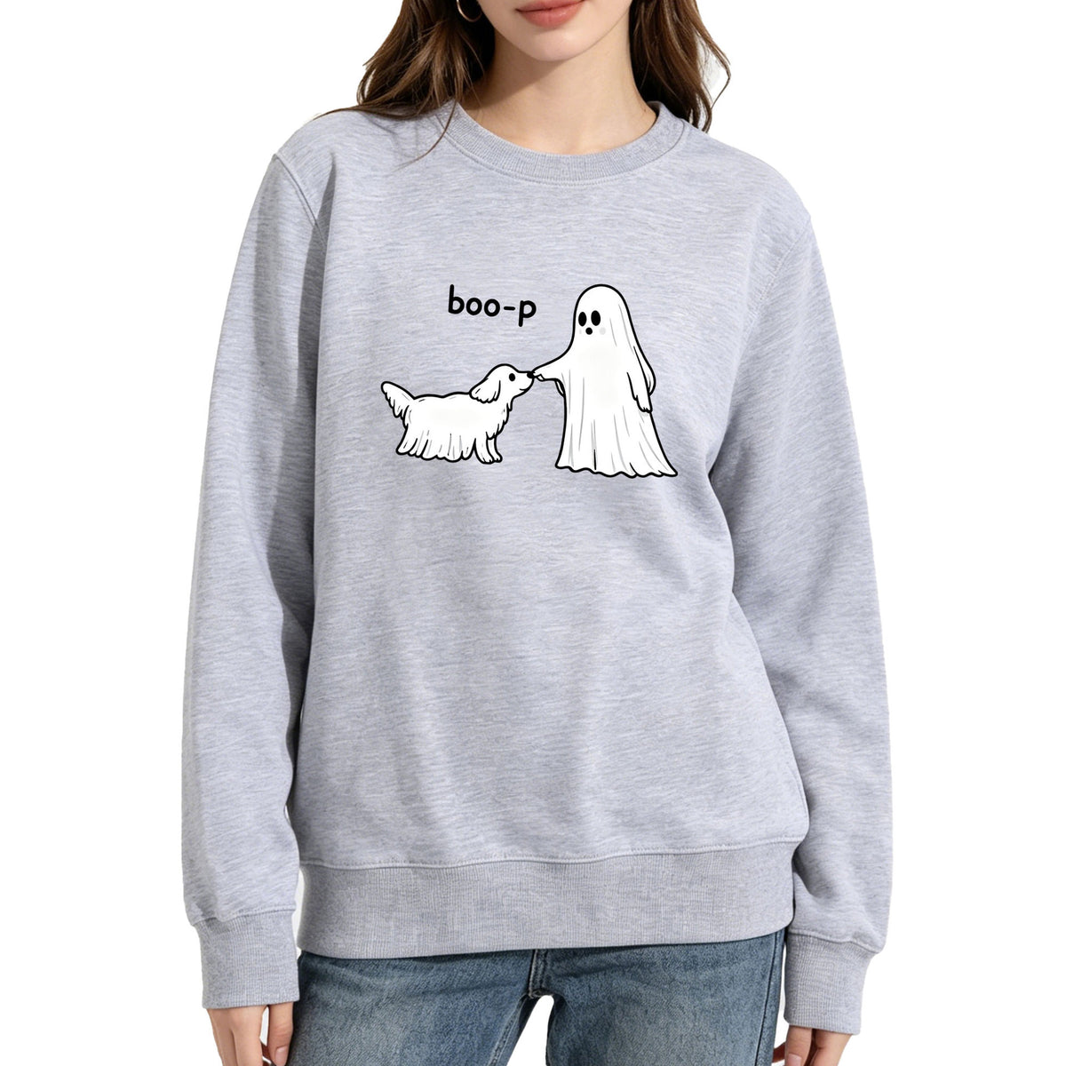 Boo-p printed hoodie