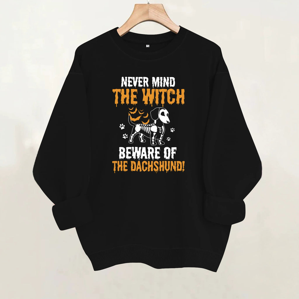 Round neck fleece hoodie